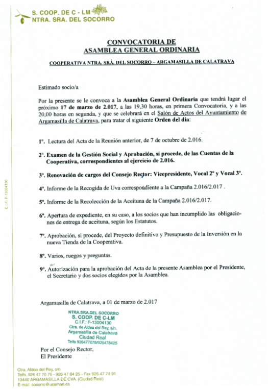 Convocatoria170317