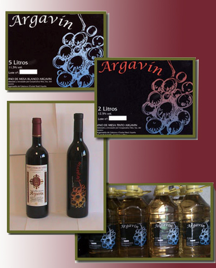 Nuestros vinos Argavin